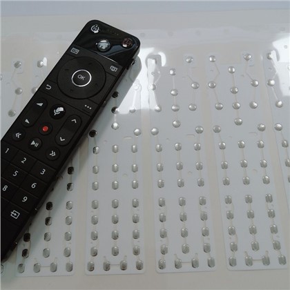 Folie dom pentru telecomandă pentru electronice de consum